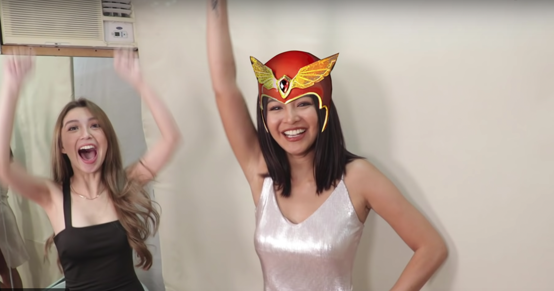 Nadine Shouts "Darna!" In Donnalyn Bartolome's YouTube Video And It Couldn't Have Been More Perfect