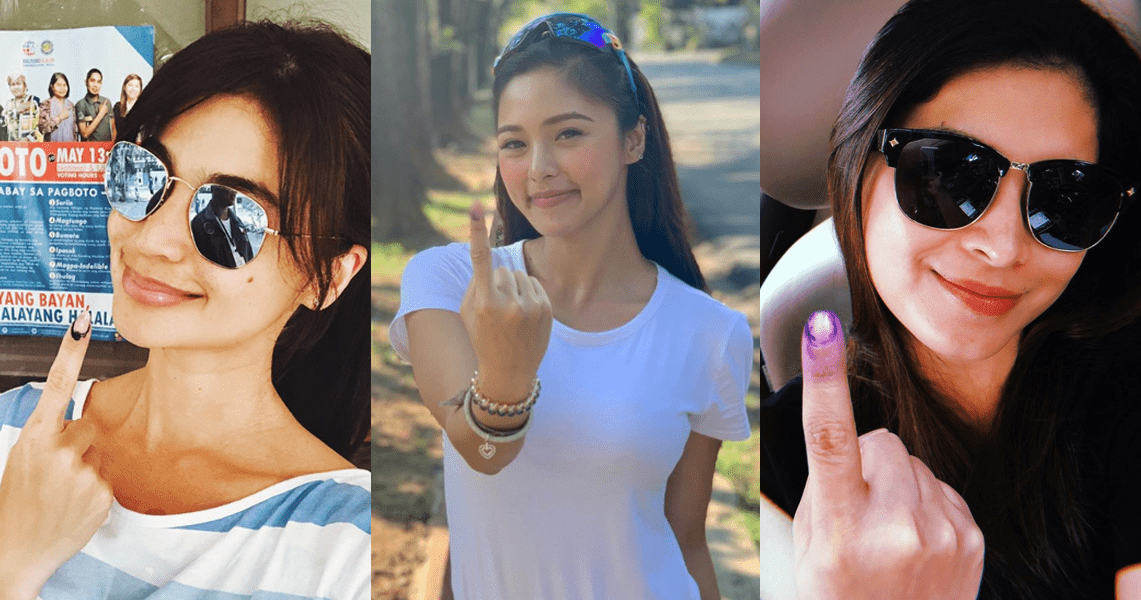 Your Favorite Celebs Get Inked This 2019 Elections!