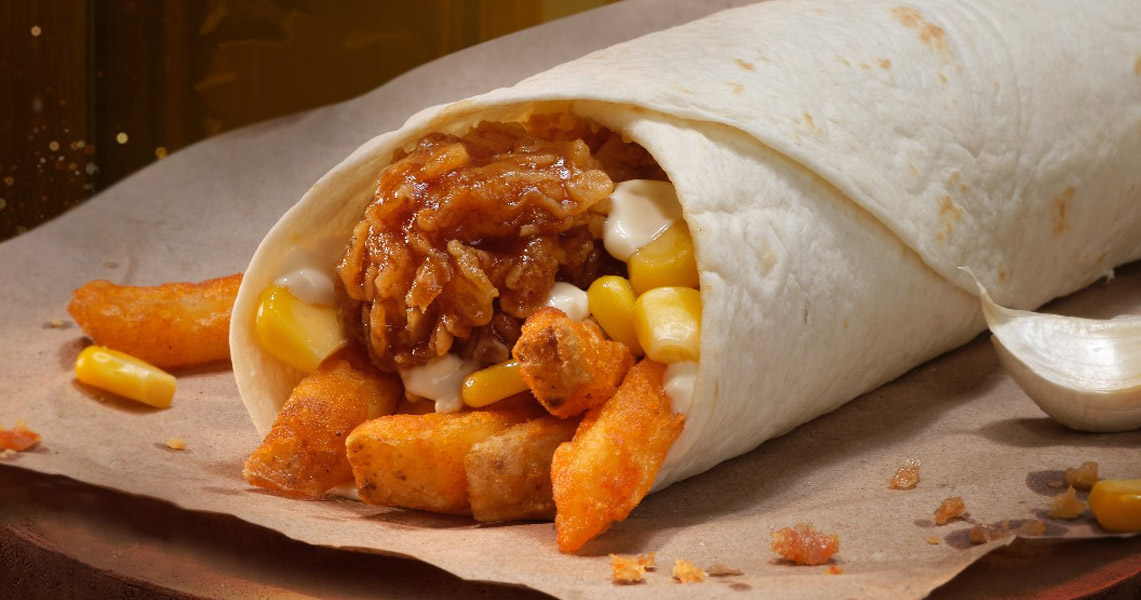 Take Out Reviews: KFC's Garlic Butter Twister