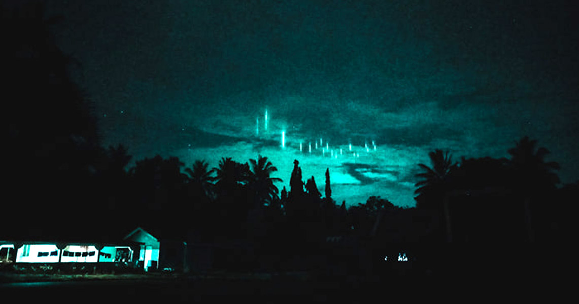 Aliens In Sulu? No, Light Pillars Are Earth-Bound And Actually Quite Common