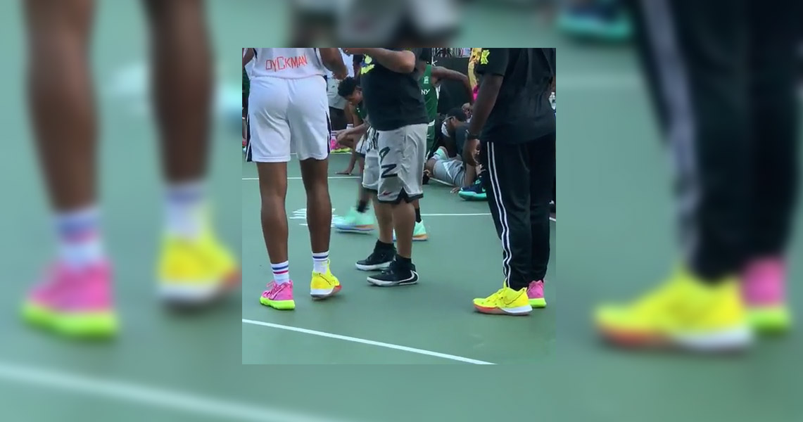 Sharing Basketball Shoes Is The New Best Friend Goals