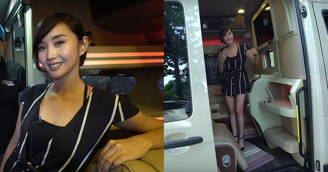 Astig! Alodia Gosiengfiao’s Pimped Out Van Responds To Voice Commands!