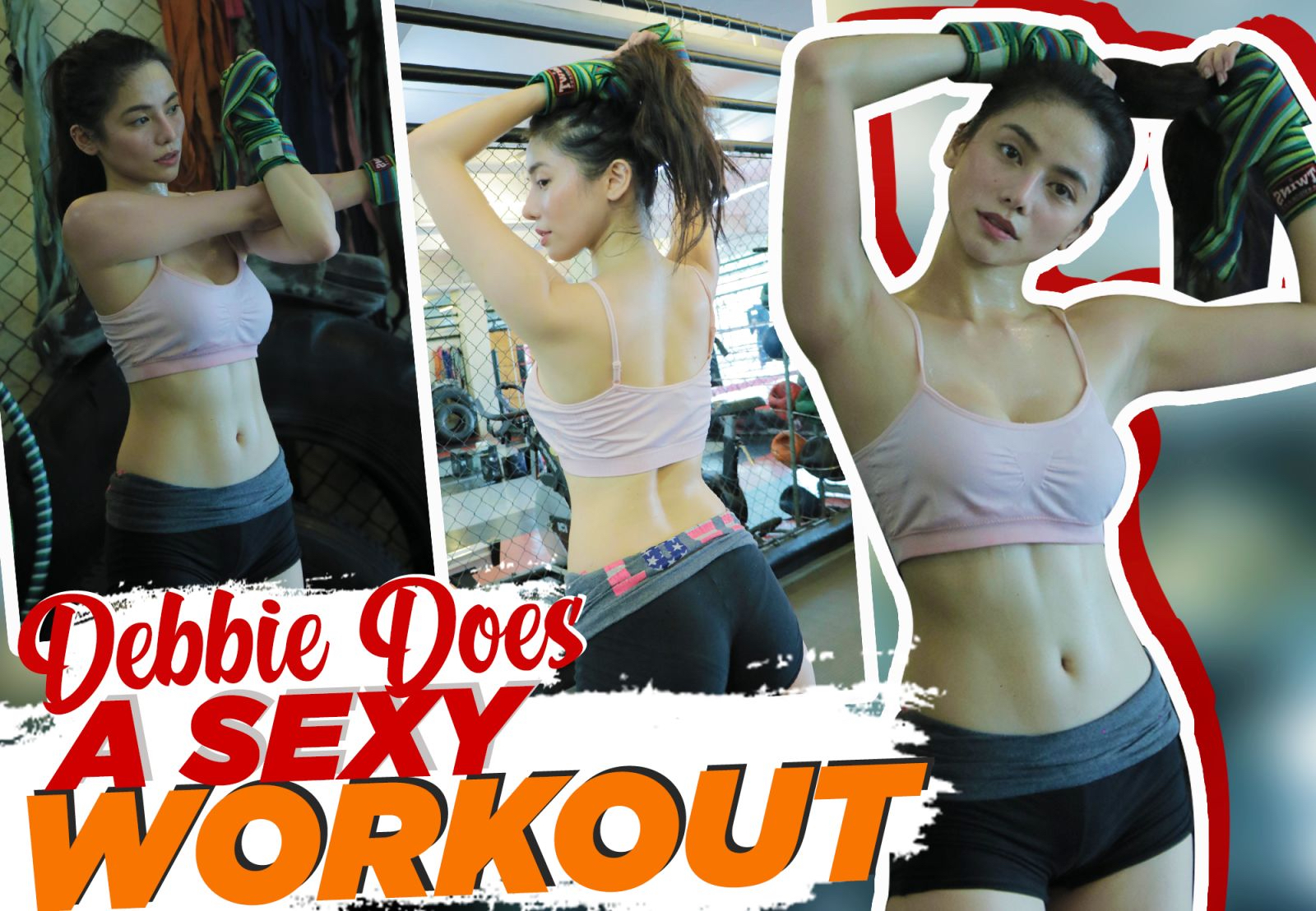 Debbie Garcia Sweating A Workout In Her New YT Vlog Is Sexy Hot!