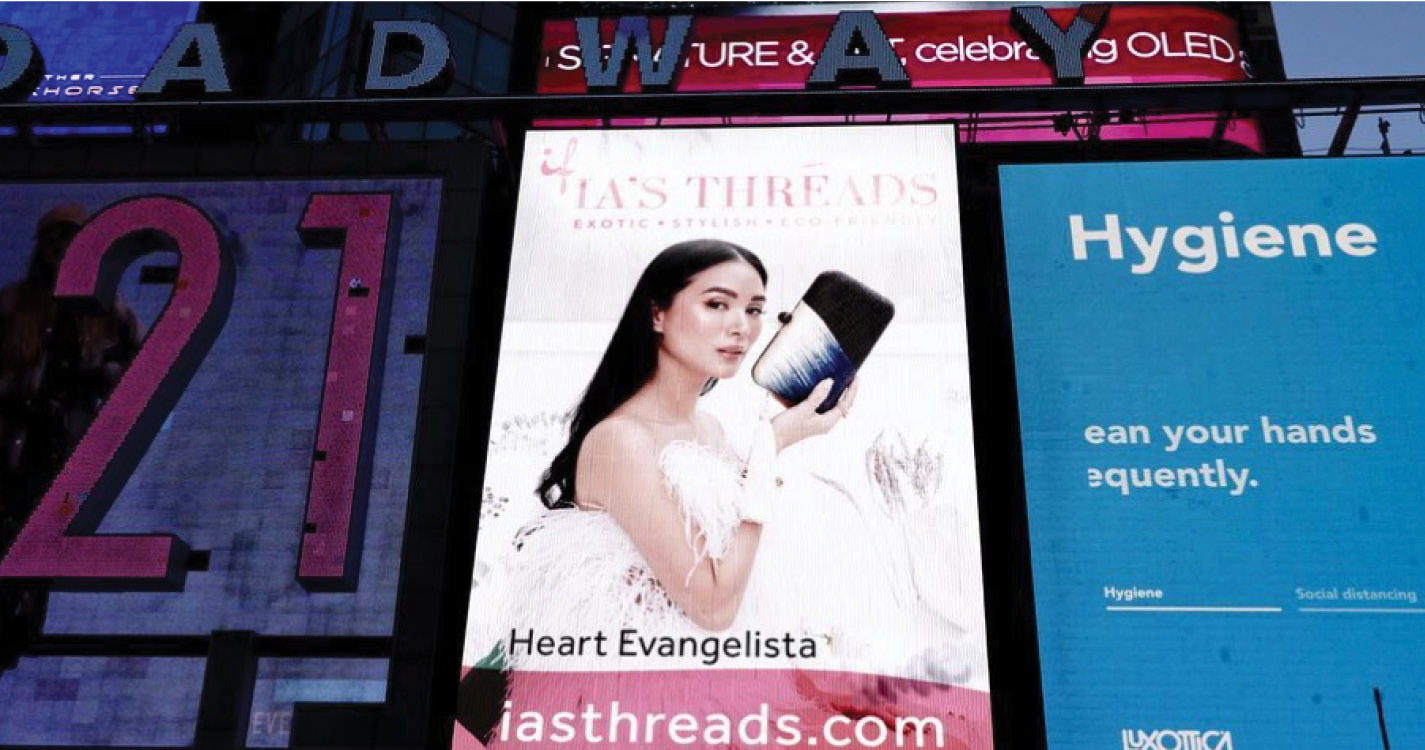 Here’s A Heart Evangelista Appreciation Post After Her Billboard Made It On New York’s Times Square!