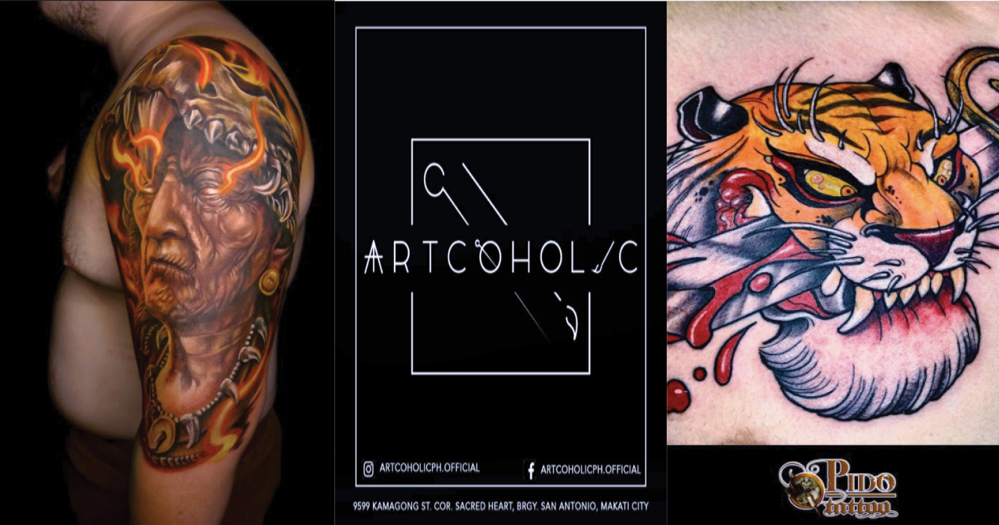 Get Drunk In Love With Body Art From New Makati Tattoo Studio Artcoholic!