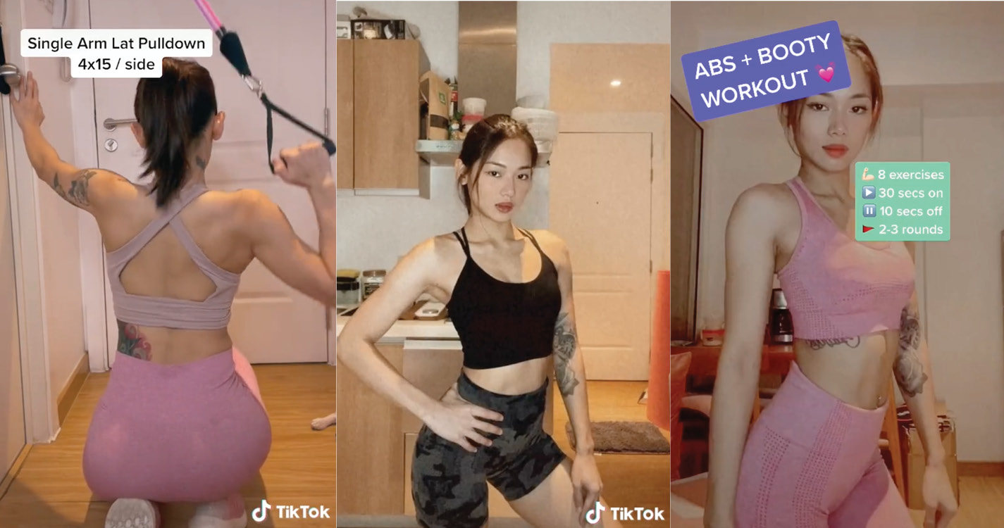 Make TikTok Work For Your Body By Following Janica Buhain’s Workout Vids!