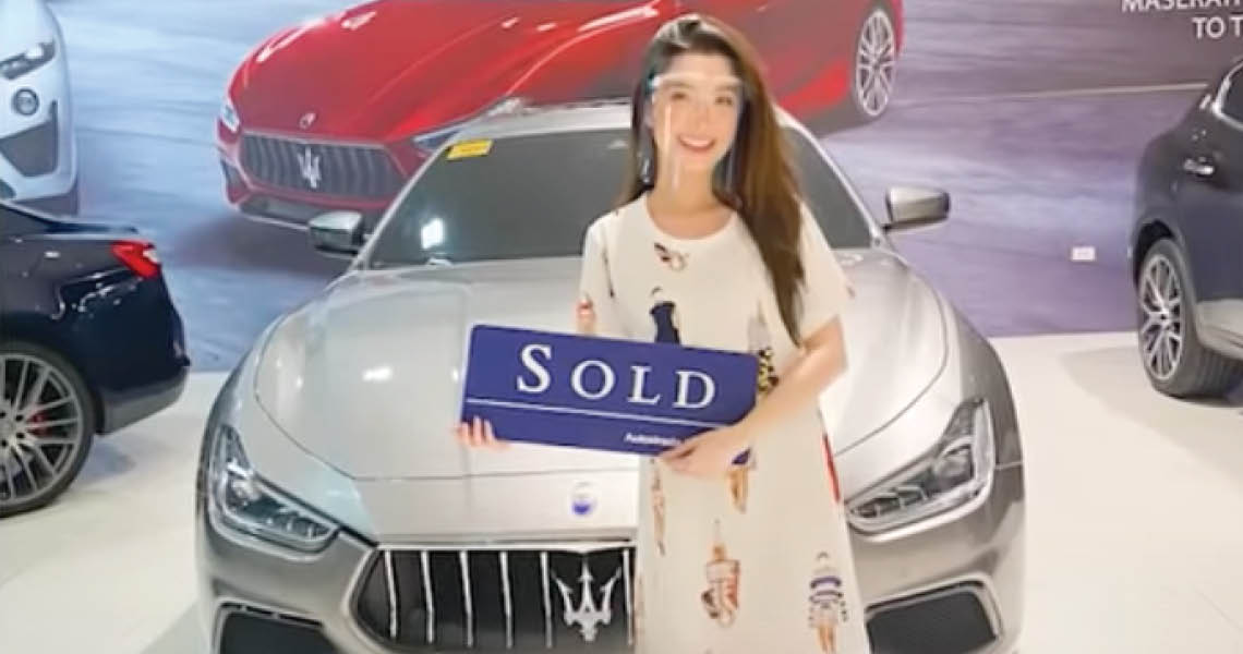 Congratulations Donnalyn Bartolome On Your New Maserati Ghibli!